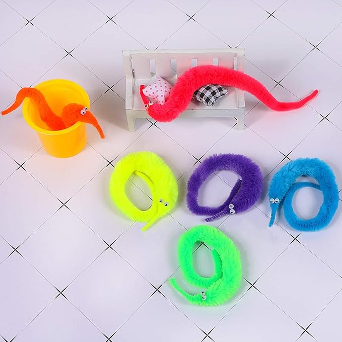 Magic Worm Toys Versatile Fidget and Tools Ideal for Increasing Focus Magic Kit for Kids and Adults, Multicolor