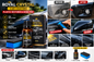 Royal Crystal Car Coating (30ml) - High Gloss Plastic Restorer with UV Protection & Sponge" *(pack of 1)*Shine Pro Car Polish,plastic parts for car and bike