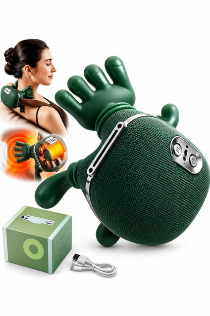 Neck and Shoulder Massager Machine , Wireless Portable Massager for Neck, Back & Shoulders Relaxer